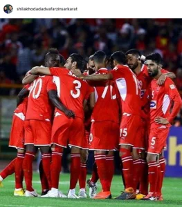 تبریک شیلا خداداد به همسر پرسپولیسی اش