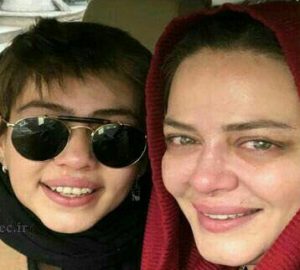 بهاره رهنما در کنار دخترش بدون آرایش