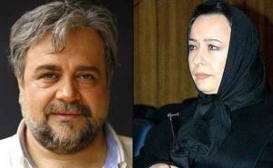 عکسی از محمدرضا شریفی نیا و آزیتا حاجیان با لباس مشکی