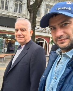 تیپ اسپرت شهرام حقیقت دوست به همراه پدرش