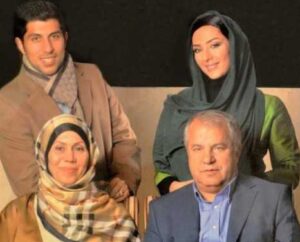 آناهیتا درگاهی با خانواده همسر سابقش
