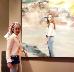 تیپ بهاره افشاری در خارج از کشور