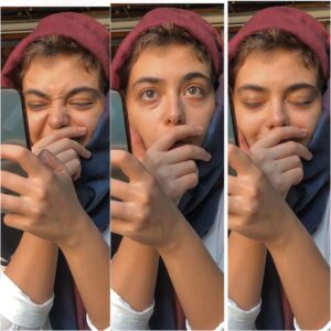 سلفی ریحانه پارسا