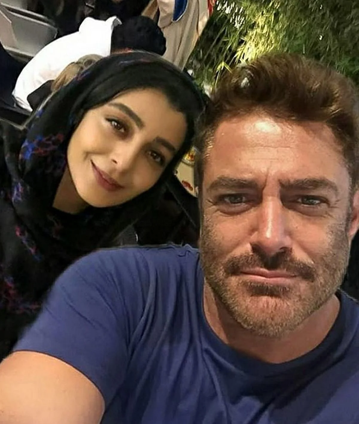 ساره بیات و محمدرضا گلزار
