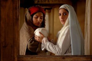 بهارک صالح نیا در نقش ثوبیه در فیلم محمد رسول الله