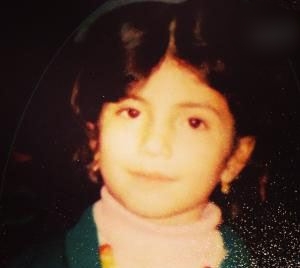 عکس کودکی بهارک صالح نیا