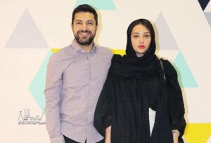 تیپ مشکی اناهیتا درگاهی در کنار همسرش اشکان خطیبی