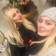 سحر قریشی با کلاه طوسی و دوست بی حجابش - عکس بی حجاب سحرقریشی