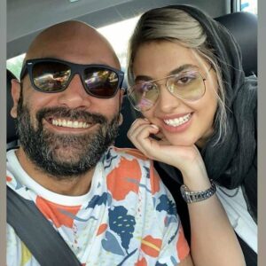 عکس ریحانه پارسا درکنار مهدی کوشکی