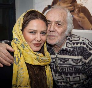 بهاره رهنما در کنار پدرش