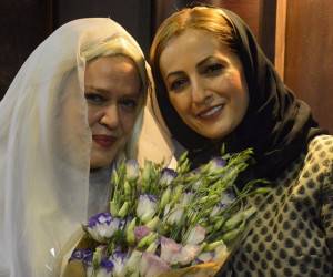 بهاره رهنما در کنار شقایق دهقان