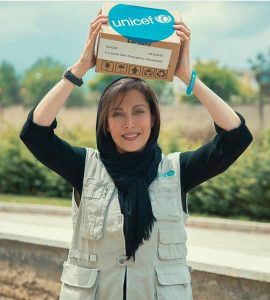 مهتاب کرامتی سفیر یونیسف در ایران