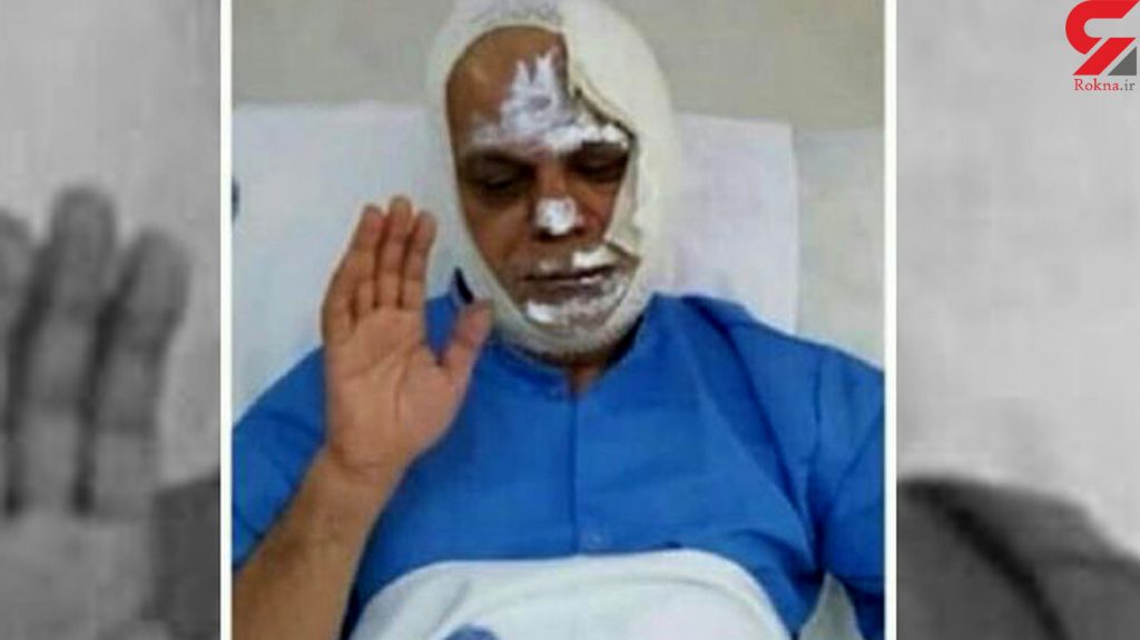 مهدی فخیم زاده در بیمارستان - مهدی فخیم زاده تصادف