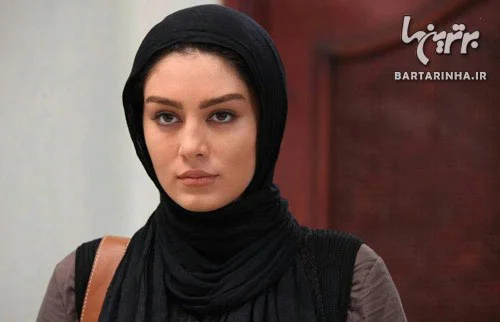 سحر قریشی با شال مشکی - عمل زیبایی سحر قریشی