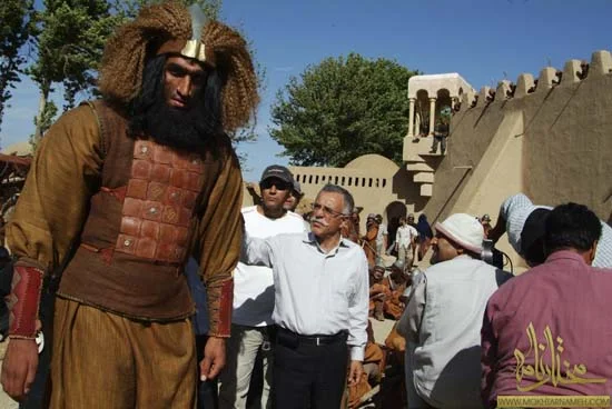 حامد حدادی بازیگر غول در سریال مختارنامه