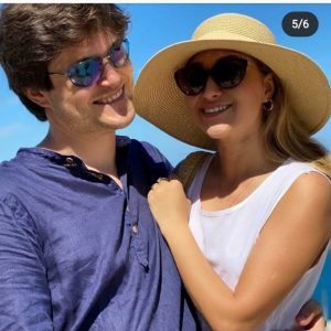 ناهید لیان بی حجاب با همسرش