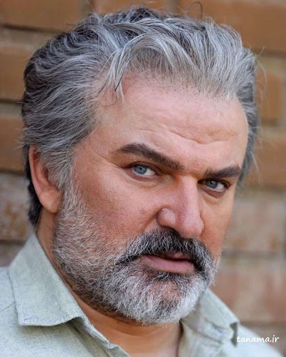 مهدی سلطانی با لباس سفید - رنگ چشم مهدی سلطانی