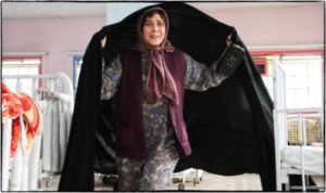  مهتاب کرامتی در سکانسی از فیلم ماجان