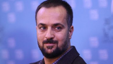 احمد مهرانفر با کت و شلوار