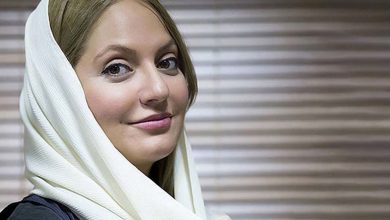 مهناز افشار با شال سفید - مهریه مهناز افشار