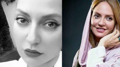 مهناز افشار با روسری صورتی - مهناز افشار ممنوع التصویر شد
