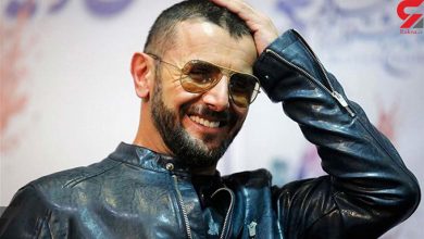 امین حیایی با عینک آفتابی - خوانندگی امین حیایی