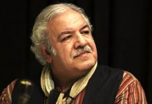 رسول نجفیان با لباس قهوه ای - خوانندگی رسول نجفیان