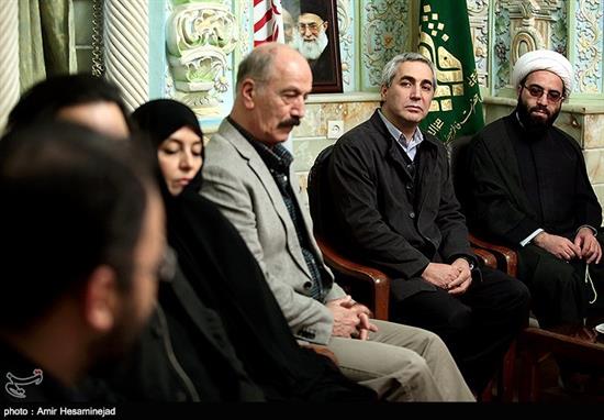 مریلا زارعی با چادر