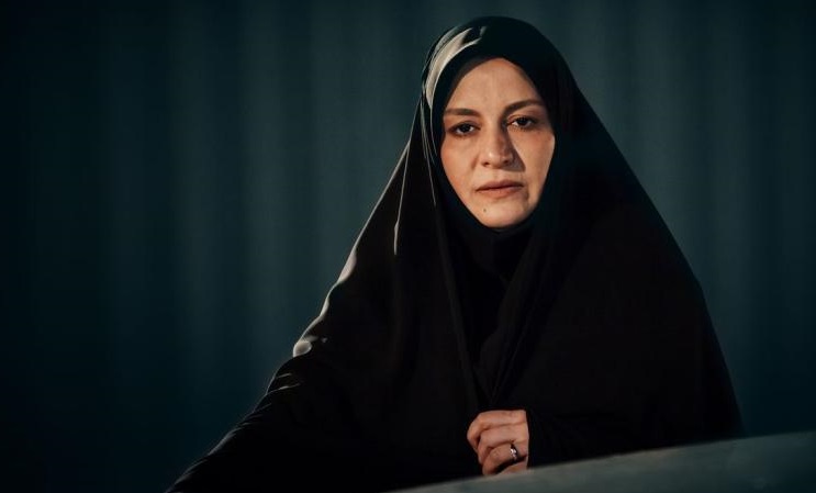 مریلا زارعی با چادر