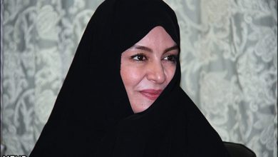 مریلا زارعی با چادر