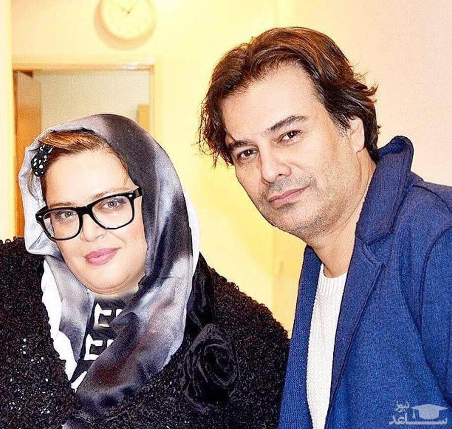 پیمان قاسم خانی با لباس آبی - طلاق پیمان قاسم‌خانی