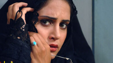 الناز شاکردوست با چادر مشکی