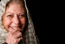 ثریا قاسمی با شال سفید - عکس ثریا قاسمی قبل از انقلاب