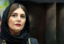 هنگامه قاضیانی با شال مشکی - خوانندگی هنگامه قاضیانی