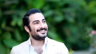 نوید محمدزاده جشنواره کن با لباس سفید