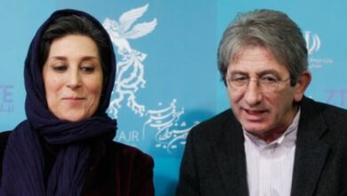 فاطمه معتمد آریا و همسرش