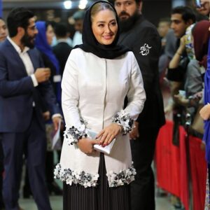 مانتوی زیبای الهام حمیدی