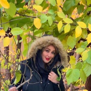 عکس پاییزی الهام حمیدی