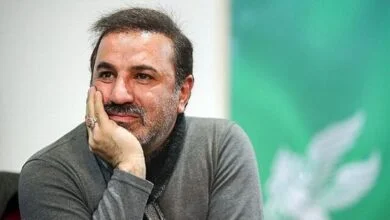 علی سلیمانی با لباس طوسی - درگذشت علی سلیمانی