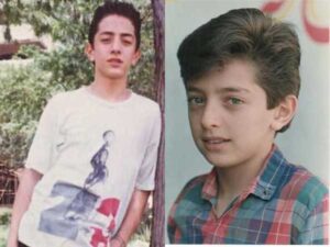 عکس کودکی بهرام رادان