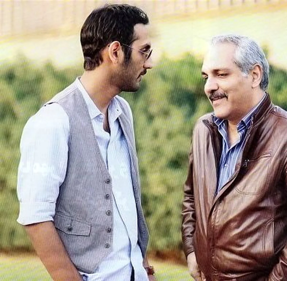 فرهاد مدیری و پدرش - فرزندان مهران مدیری