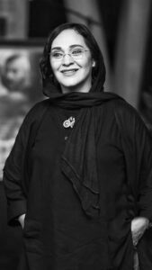 عکس سیاه و سفید رویا نونهالی