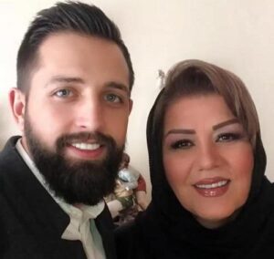 محسن افشانی و مادرش