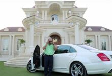 مهران مدیری با ماشین لاکچری - خانه لاکچری مهران مدیری