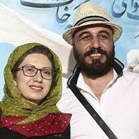 همسر رضا عطاران با شال سبز