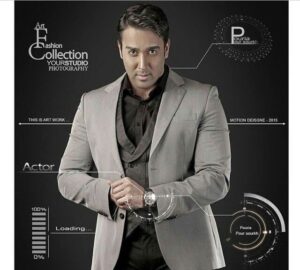 پوریا پورسرخ مدلینگ تبلیغاتی ساعت