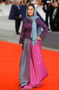 نیکی کریمی در جشنواره فیلم کن