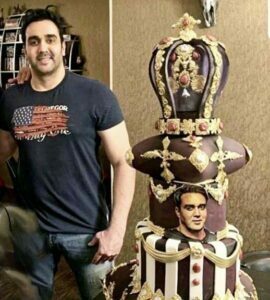 کیک لاکچری تولد پوریا پورسرخ