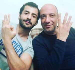 امیر جعفری و برادرزاده اش