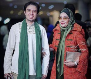 کتایون ریاحی و پسرش